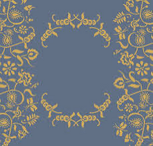 Load image into Gallery viewer, Annie Sloan Paisley Floral Garland Stencil A4
