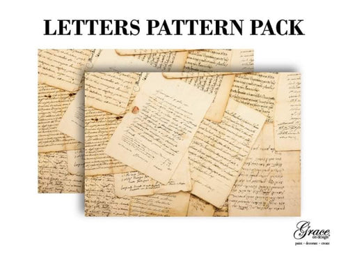 Letters Pattern Pack