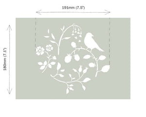 Annie Sloan Countryside Bird Stencil