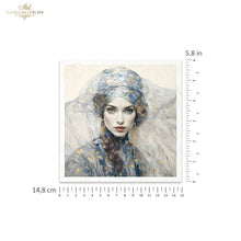 Load image into Gallery viewer, Mixed Media Mini Rice Paper Set-Portraits of Women