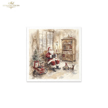 Load image into Gallery viewer, Mixed Media Mini Rice Paper Set-Victorian Christmas