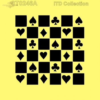 IDT Stencil-Alice's Wonders