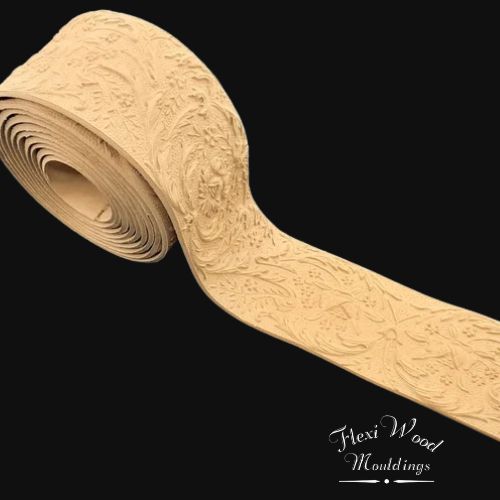 FlexiWood Deep Floral Trim FW4128