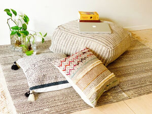 Stunning Moroccan Cushion Cover, Pouf, Beanbag, Yoga Meditation Cushion