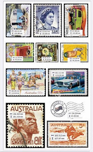 Aussie Stamps Transfer