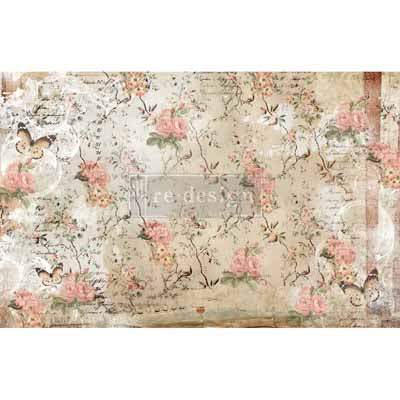 Botanical Imprint Decoupage Paper