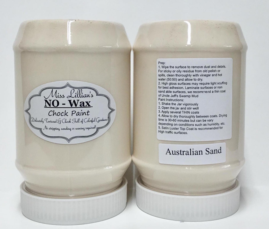 Australian Sand No Wax Chock Paint