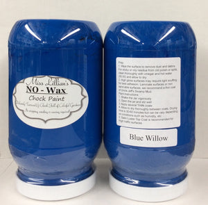 Blue Willow No Wax Chock Paint