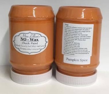Pumpkin Spice No Wax Chock Paint