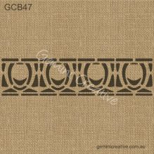 Gemini Creative GCB47 Border Stencil