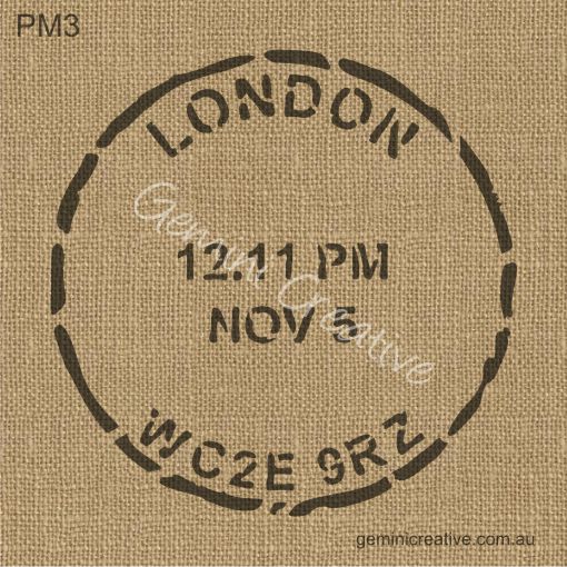 Mini London Stamp