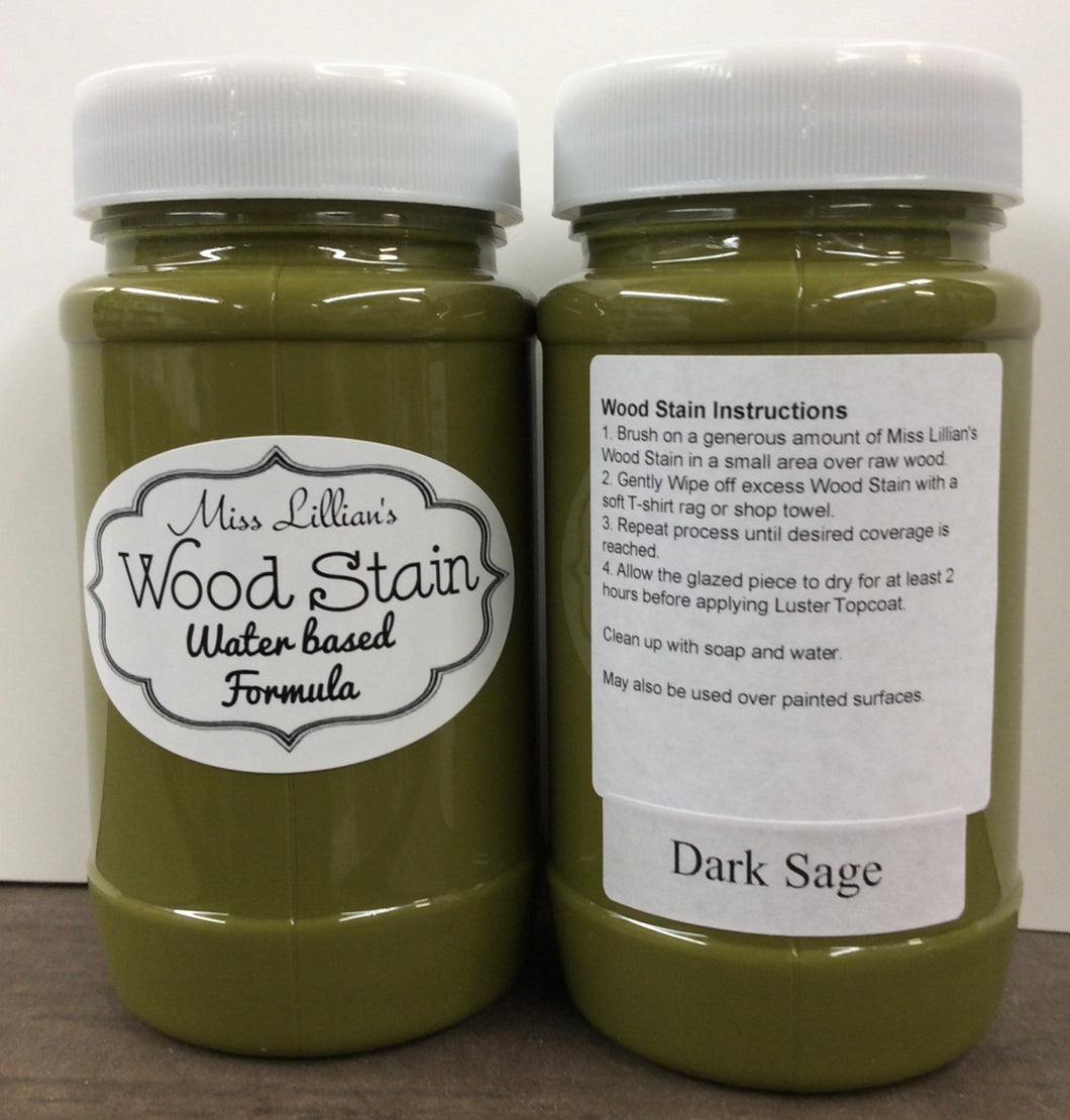Dark Sage-Water Based Wood Stain
