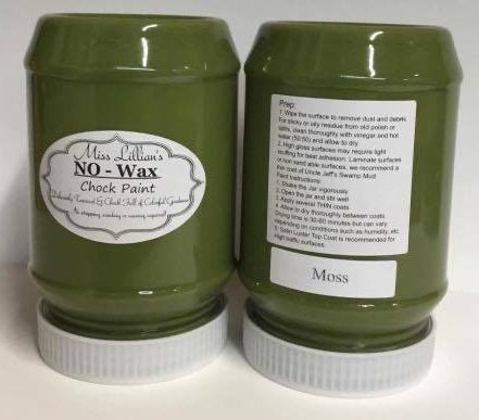 Moss No Wax Chock Paint