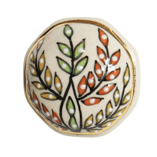 Vine Ceramic Knob