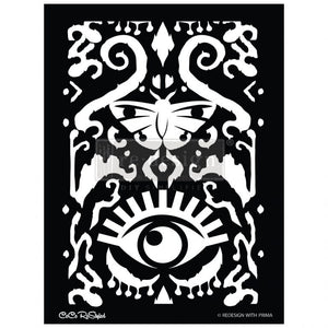 Redesign Stencil - CECE Restyled All Seeing Ikat Pattern