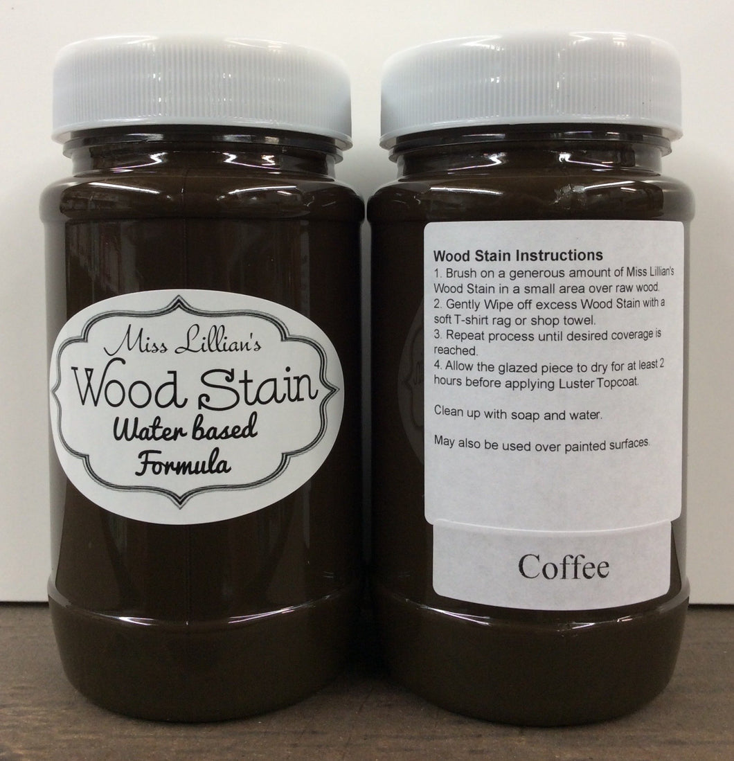 Coffee- Water Based Wood Stain