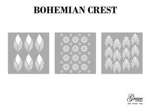 Stencil Pack-Bohemian Crest